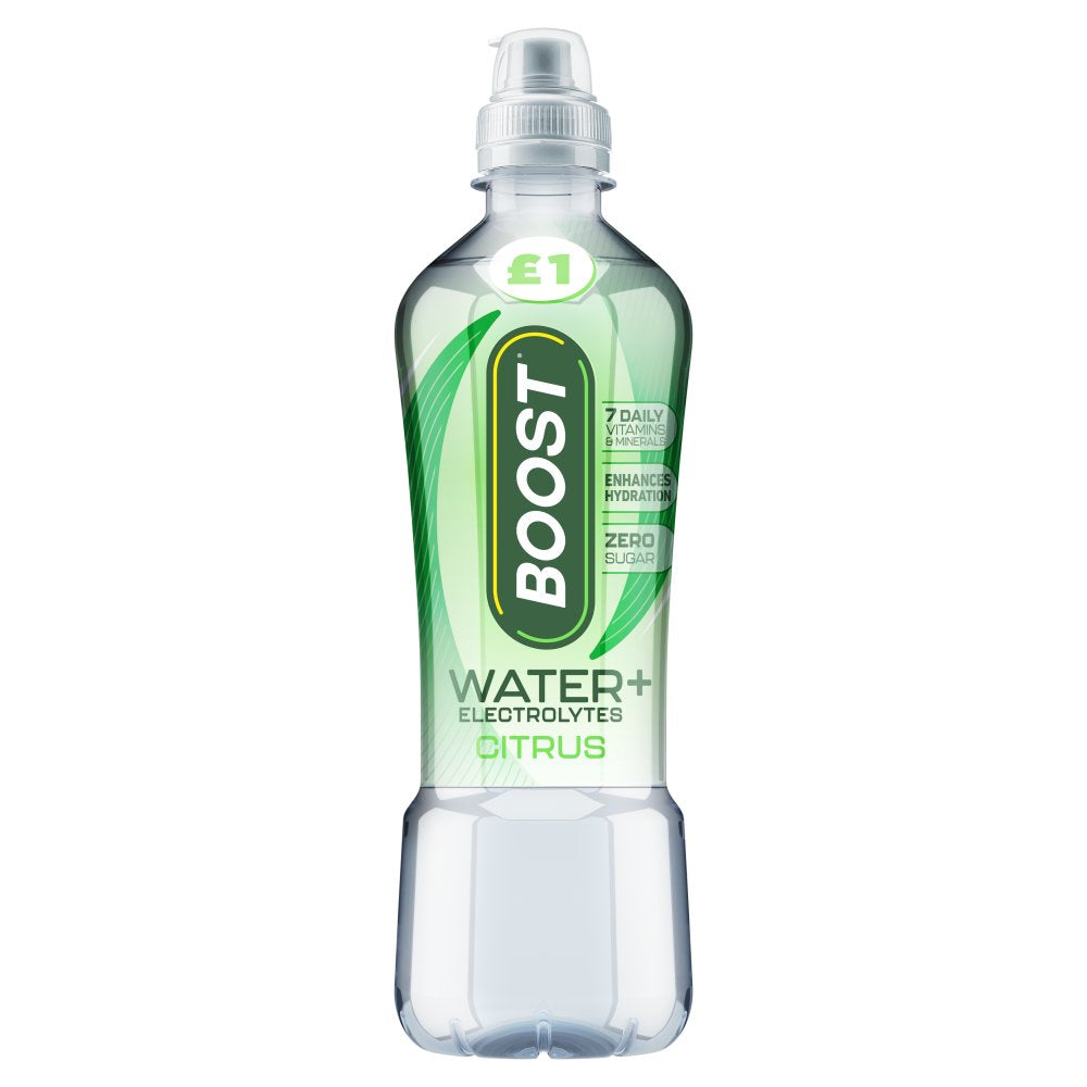 Boost Water Electrolytes, Citrus 500ml
