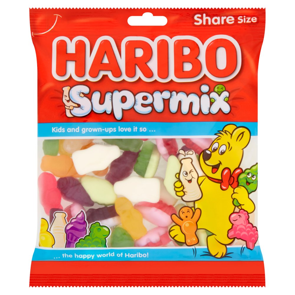 Haribo Supermix Bag 125g PMP £1.25