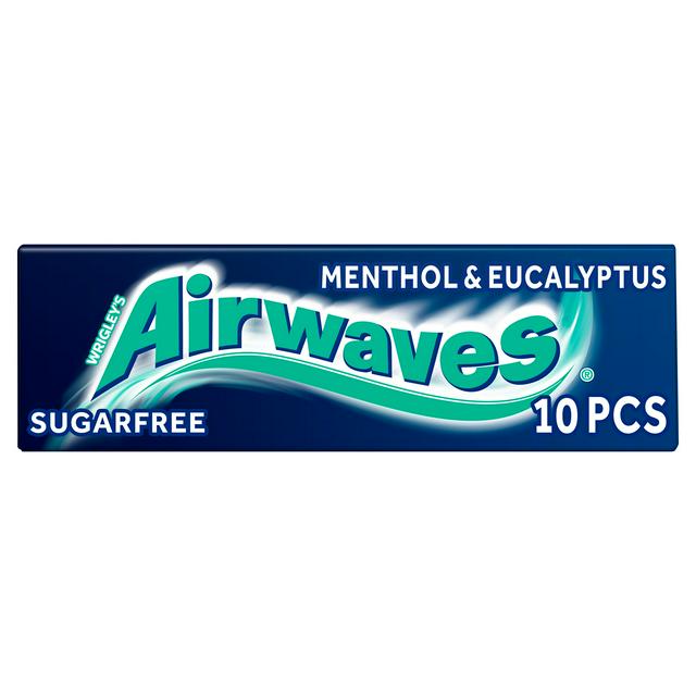 Wrigley Airwaves Sugar Free Chewing Gum 10 Pack PMP £1