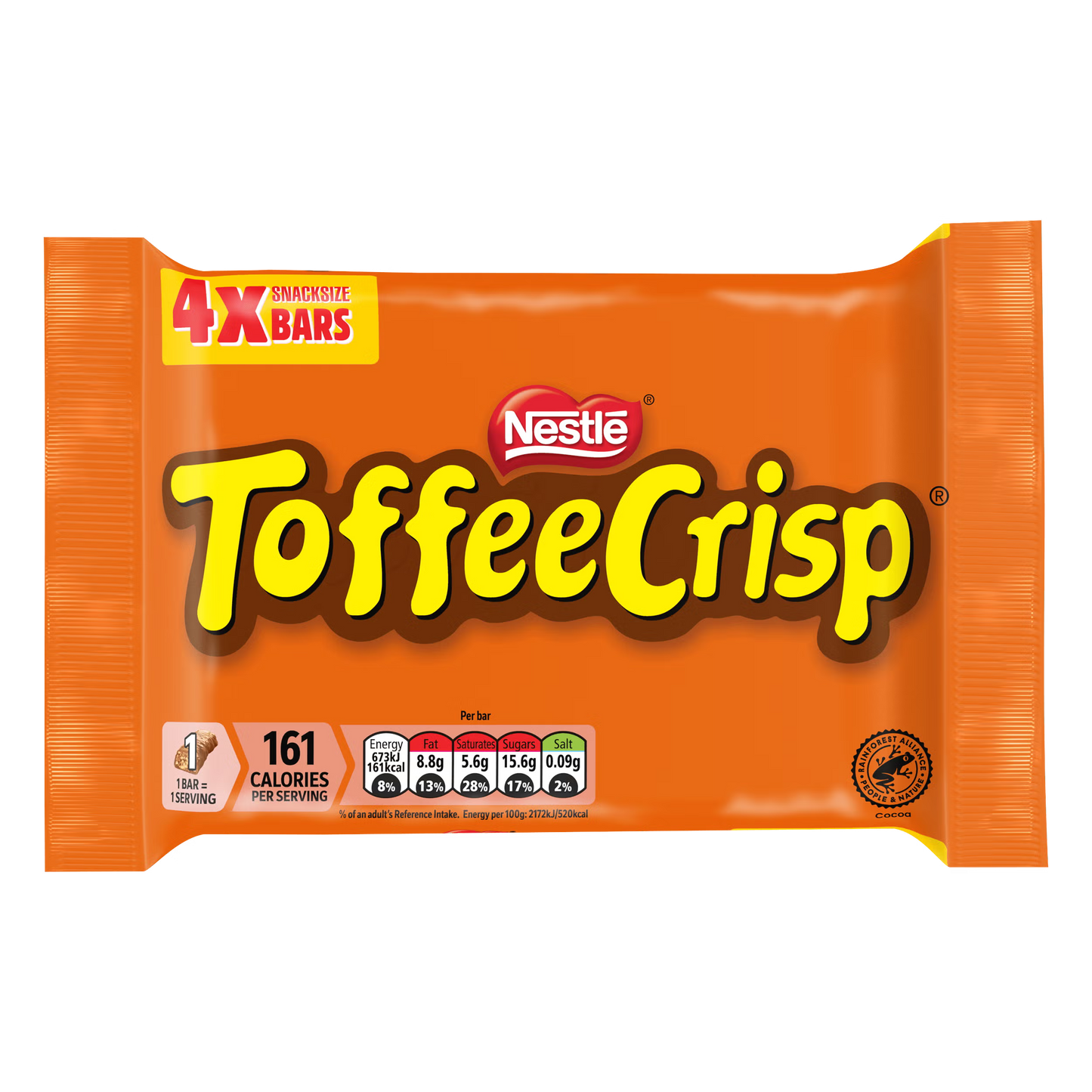 Nestlé Toffee Crisp 4-Pack Multipack 124g