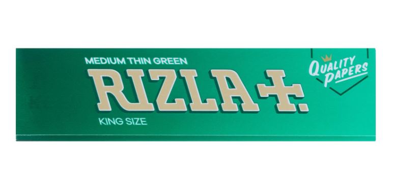 Rizla Medium Thin Green King Size