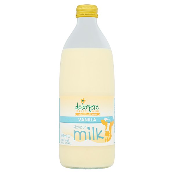 Delamere Vanilla Flavoured Milk 500ml