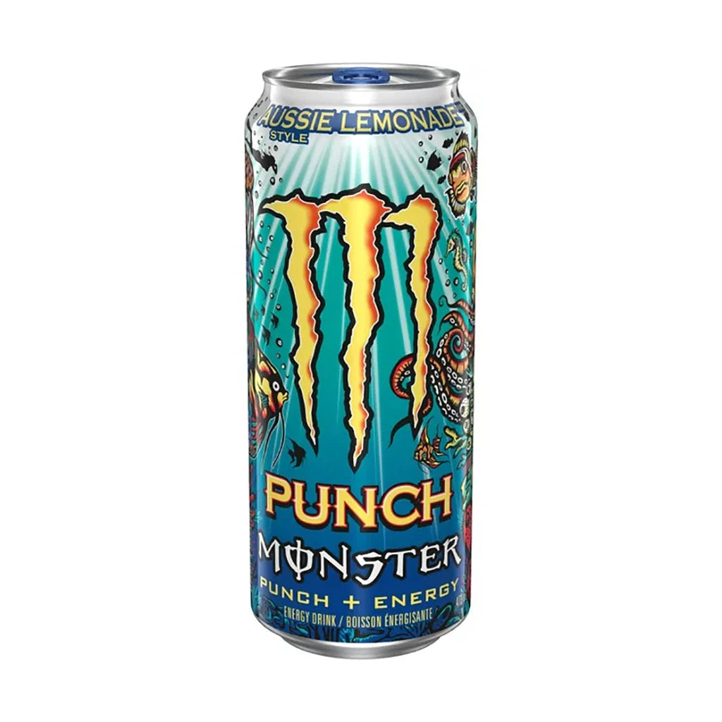 Monster Aussie Lemonade Can 500ml