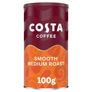 Costa Coffee Smooth, Medium Roast 100g