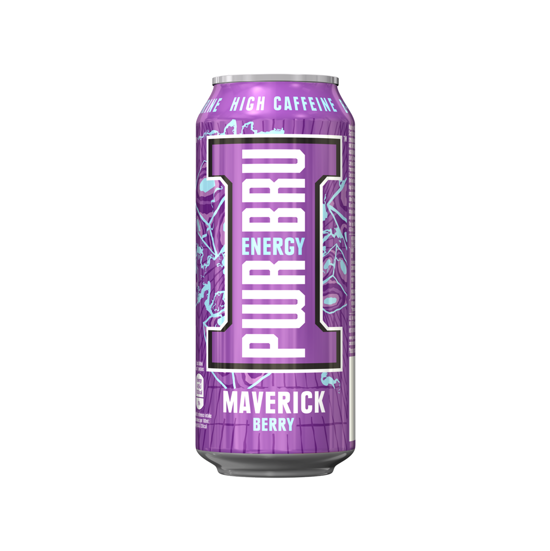 PWR-BRU Energy Maverick Berry Can 500ml