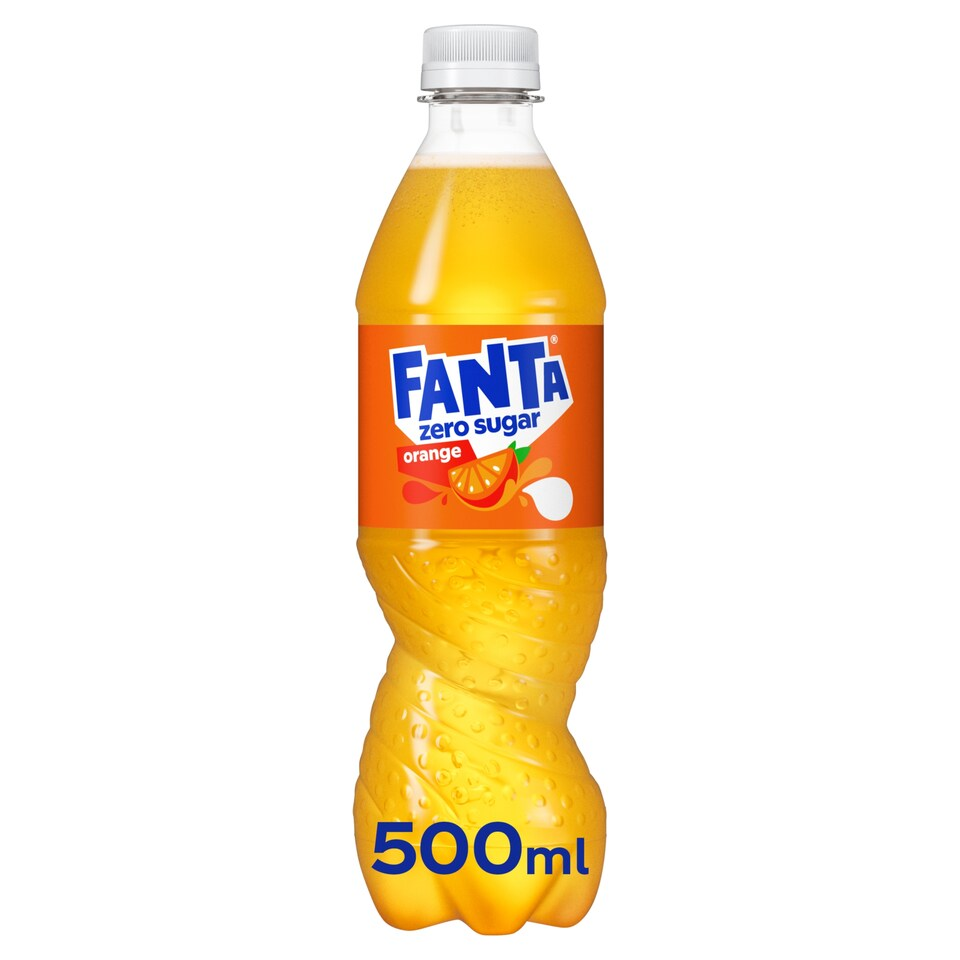 Fanta Zero Sugar Orange 500ml
