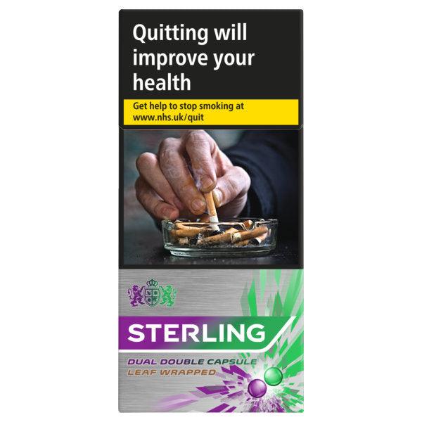 Sterling Dual Capsule Leaf Wrapped Purple 20 Pack