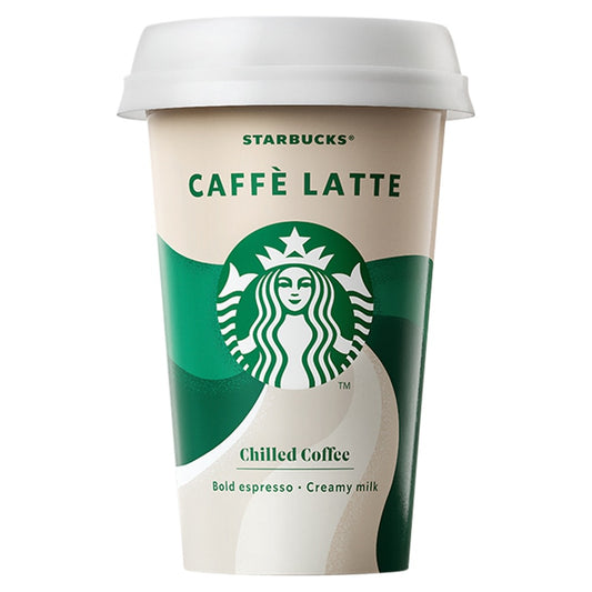 Starbucks Café Latte Chilled Coffee (Cup) 220ml