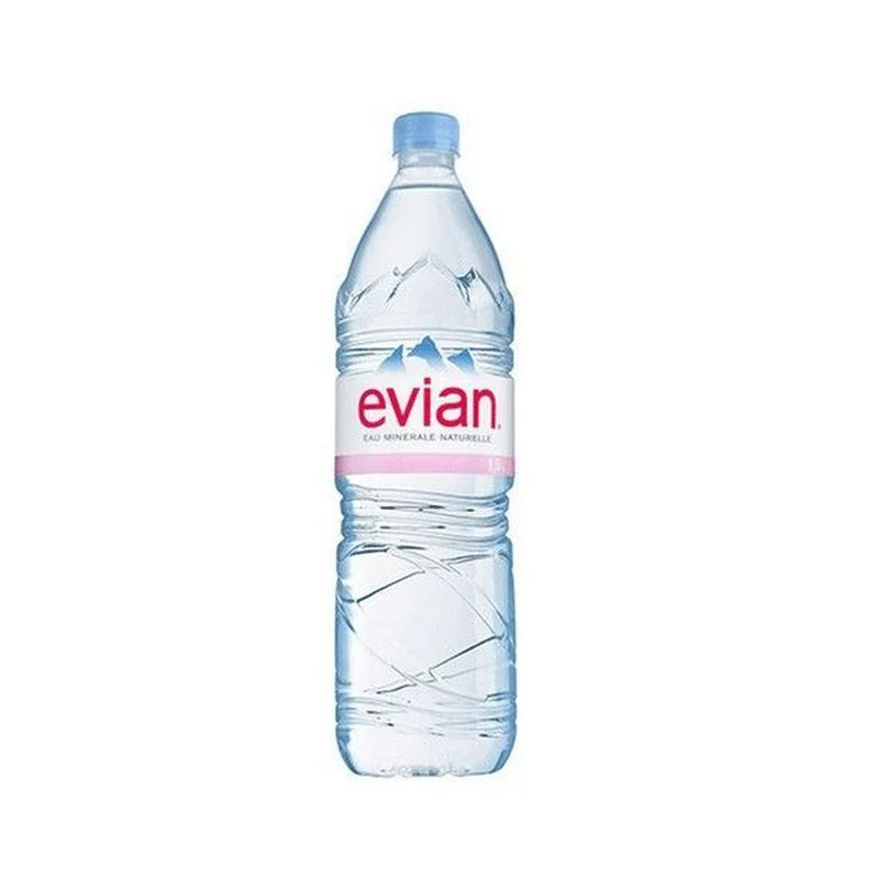 Evian Mineral Water Bottle 1.5L