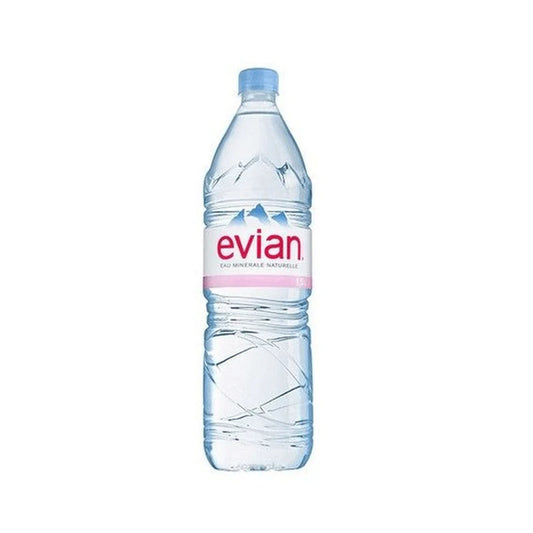 Evian Mineral Water Bottle 1.5L