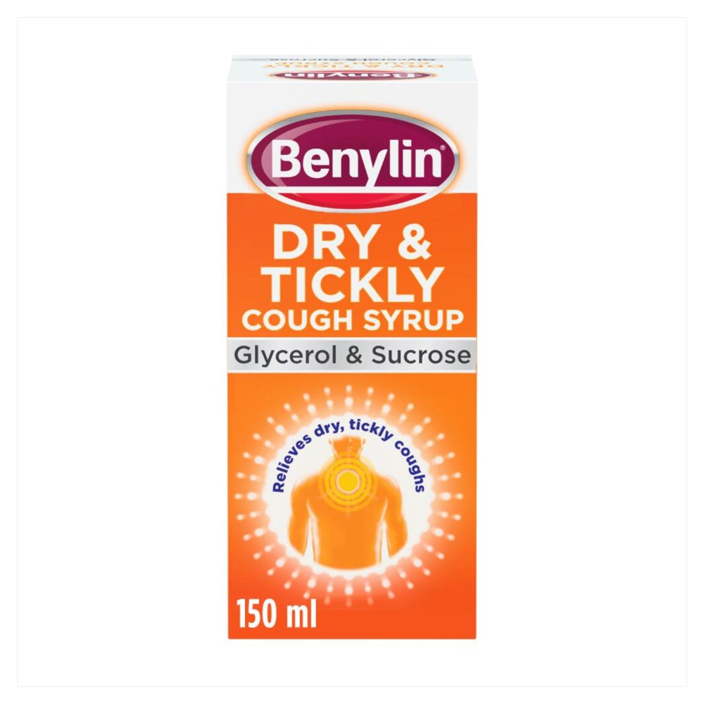 Benylin Dry & Tickly Cough Syrup (Bottle) 150ml