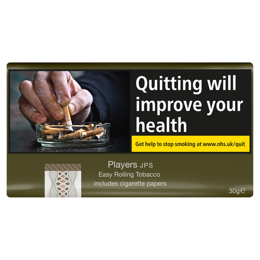 Players Easy Rolling Tobacco Include Cigarette Paper 30g