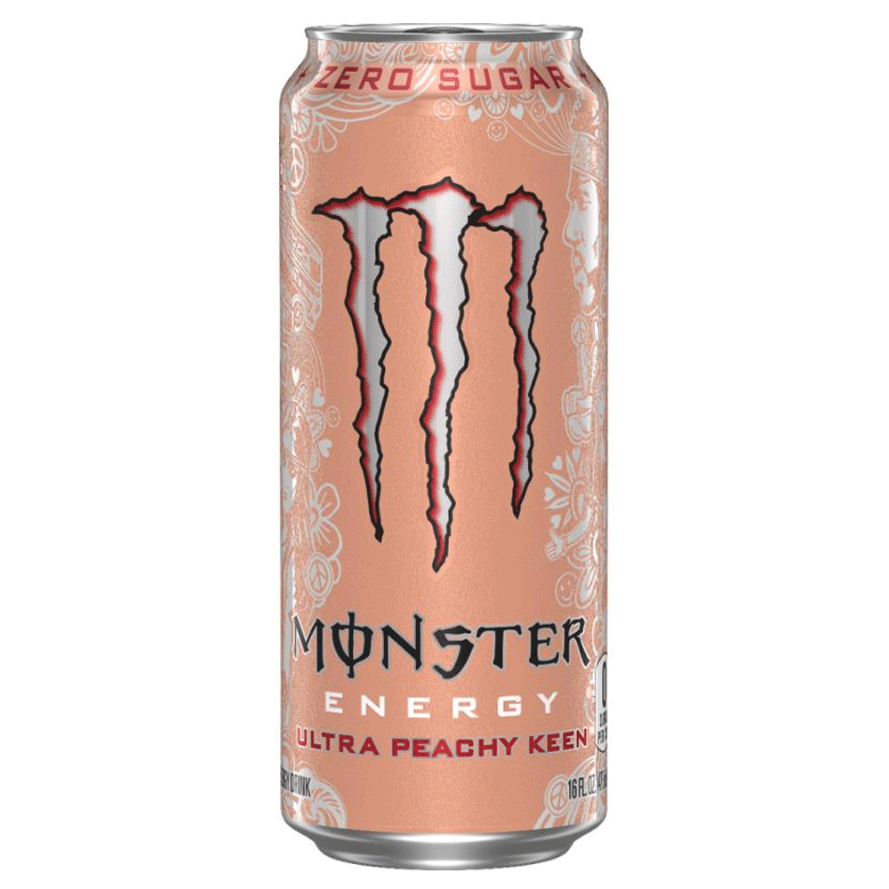 Monster Ultra Peachy Keen Can 500ml