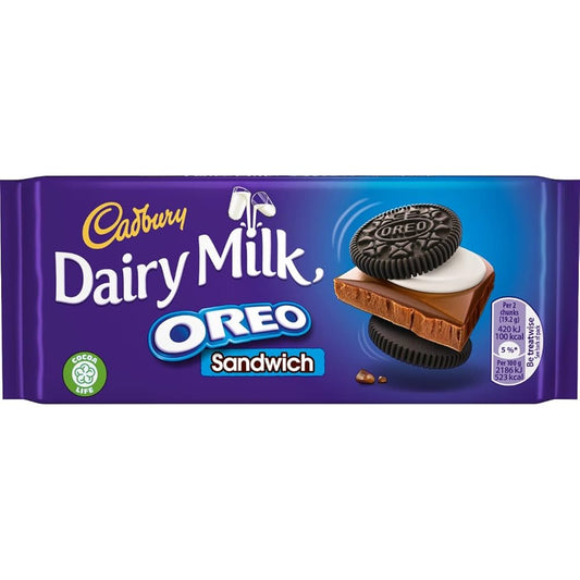 Cadbury Dairy Milk Oreo Sandwich 96 g
