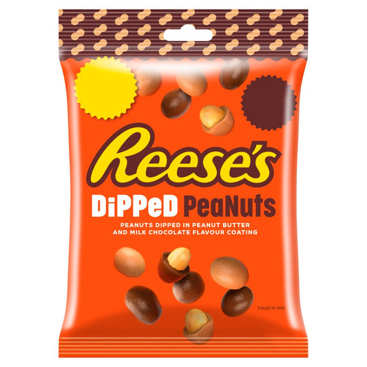 Reese’s Dipped Peanuts Bag 135g PMP £1.35