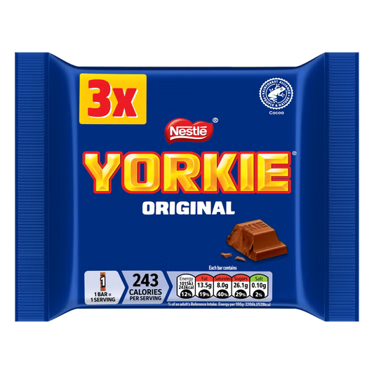 Nestlé Yorkie Original 3-Pack Multipack 138g