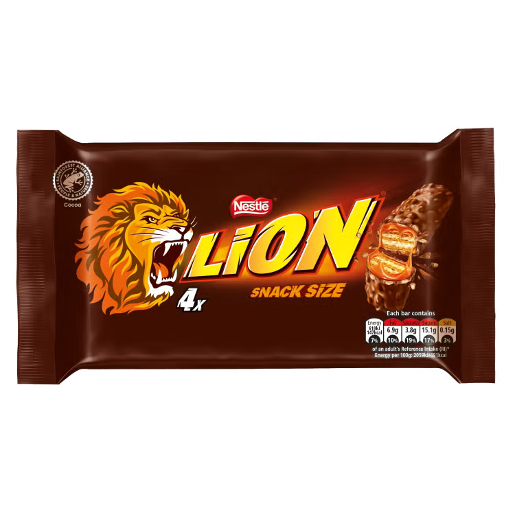 Nestlé Lion 4-Pack Multipack 120g