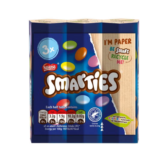 Nestlé Smarties – Pack of 3 (102g)