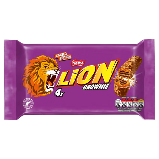 Nestlé Lion Brownie 4-Pack Multipack 120g