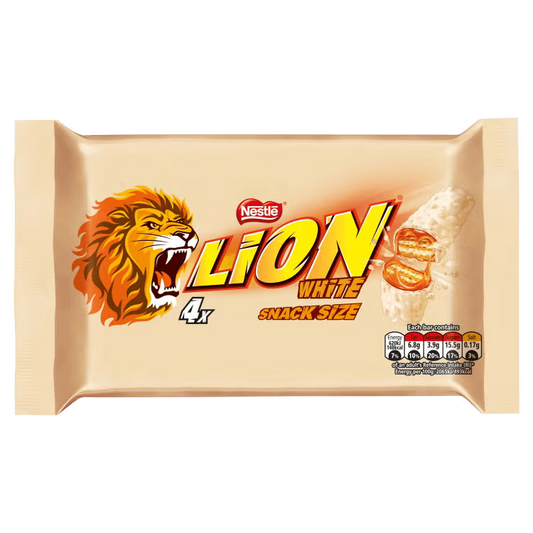 Nestlé Lion White 4-Pack Multipack 120g
