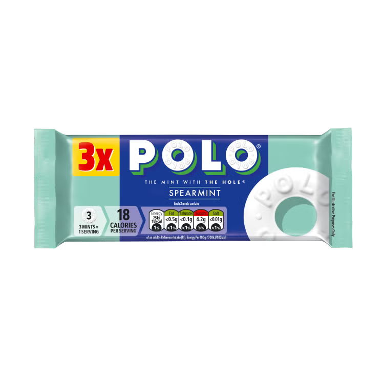Polo Spearmint 3-Pack Multipack 102g