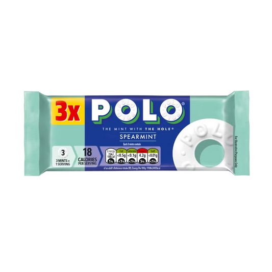 Polo Spearmint 3-Pack Multipack 102g