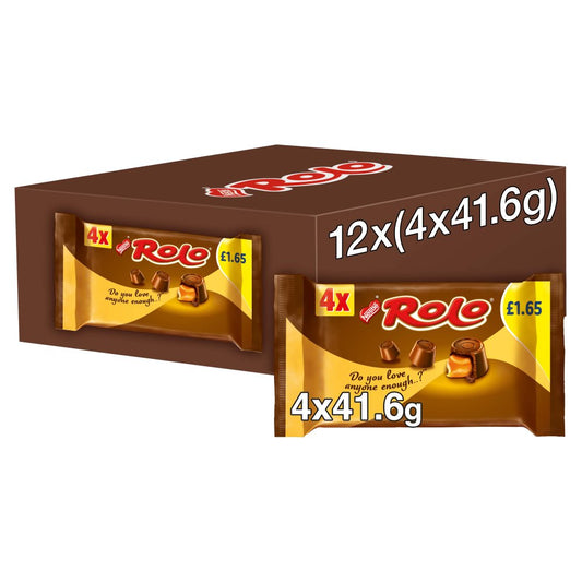 Nestlé Rolo 4-Pack Multipack 166.4g
