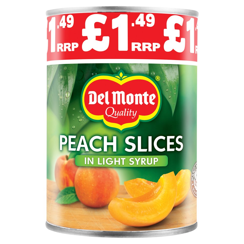 Dell Monte Peach Slices In Light Syrup 425g