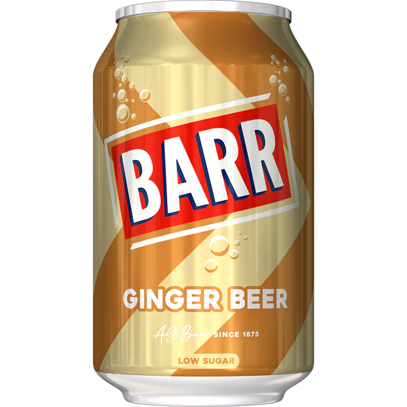 Barr Ginger Beer Can 330ml
