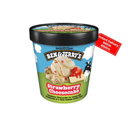 Ben and Jerry strawberry cheesecake 416 g