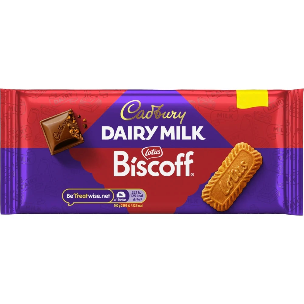 Cadbury Dairy Milk Lotus Biscoff 95 g