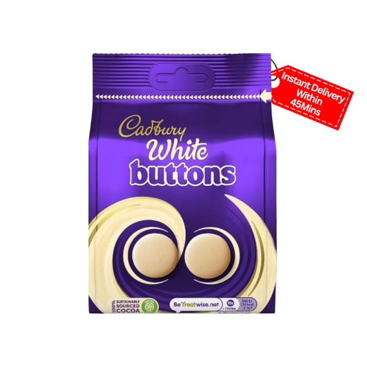 Cadbury white buttons 85 g