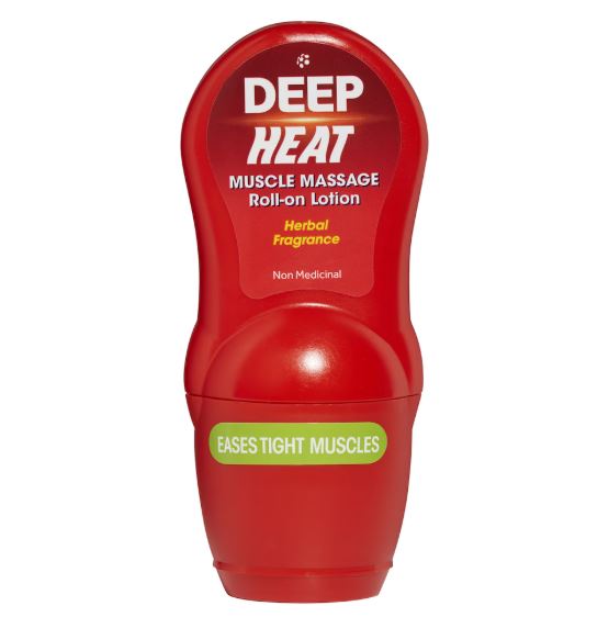 Deep Heat Muscle Massage Roll-On (50g)