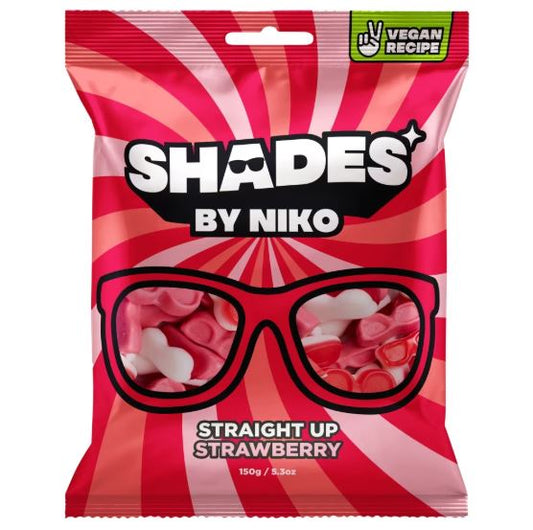 Shades Straight Up Strawberry Bag 150g