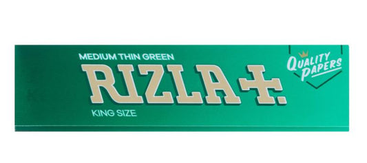 Rizla Medium Thin Green King Size