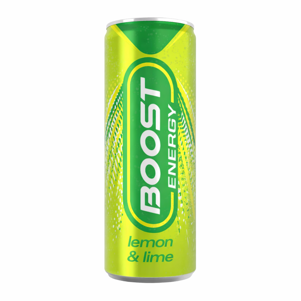 Boost Energy Lemon & Lime Can 250ml