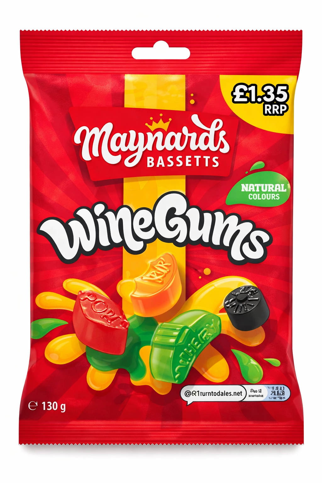 Maynards Wine Gums 130g
