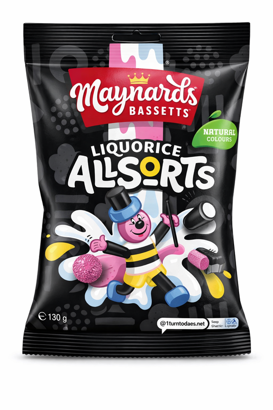 Maynards Liquorice All Sorts 130g