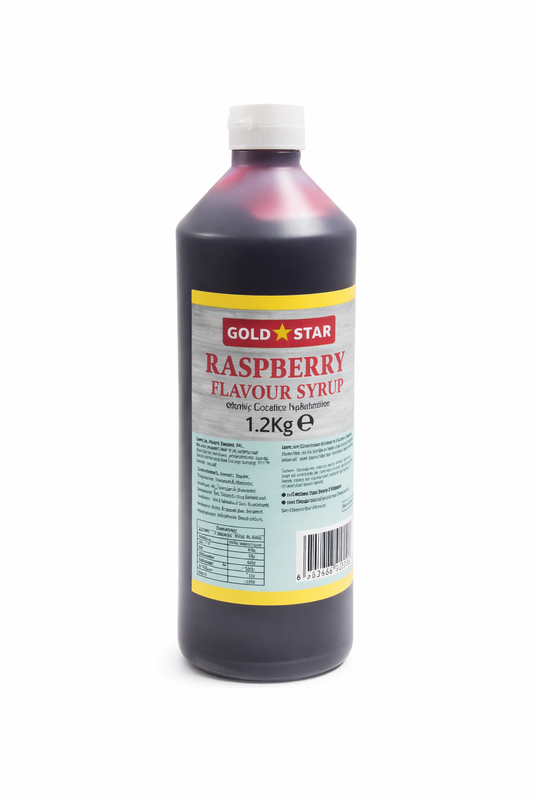 Gold Star Raspberry Flavour Syrup 1.2kg