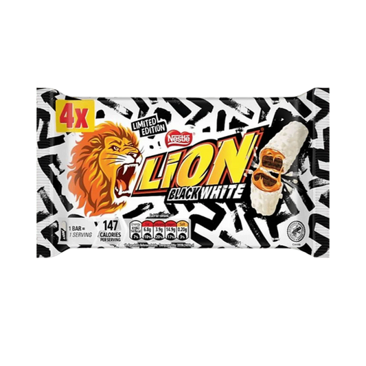 Nestlé Lion Black & White 4-Pack Multipack 120g