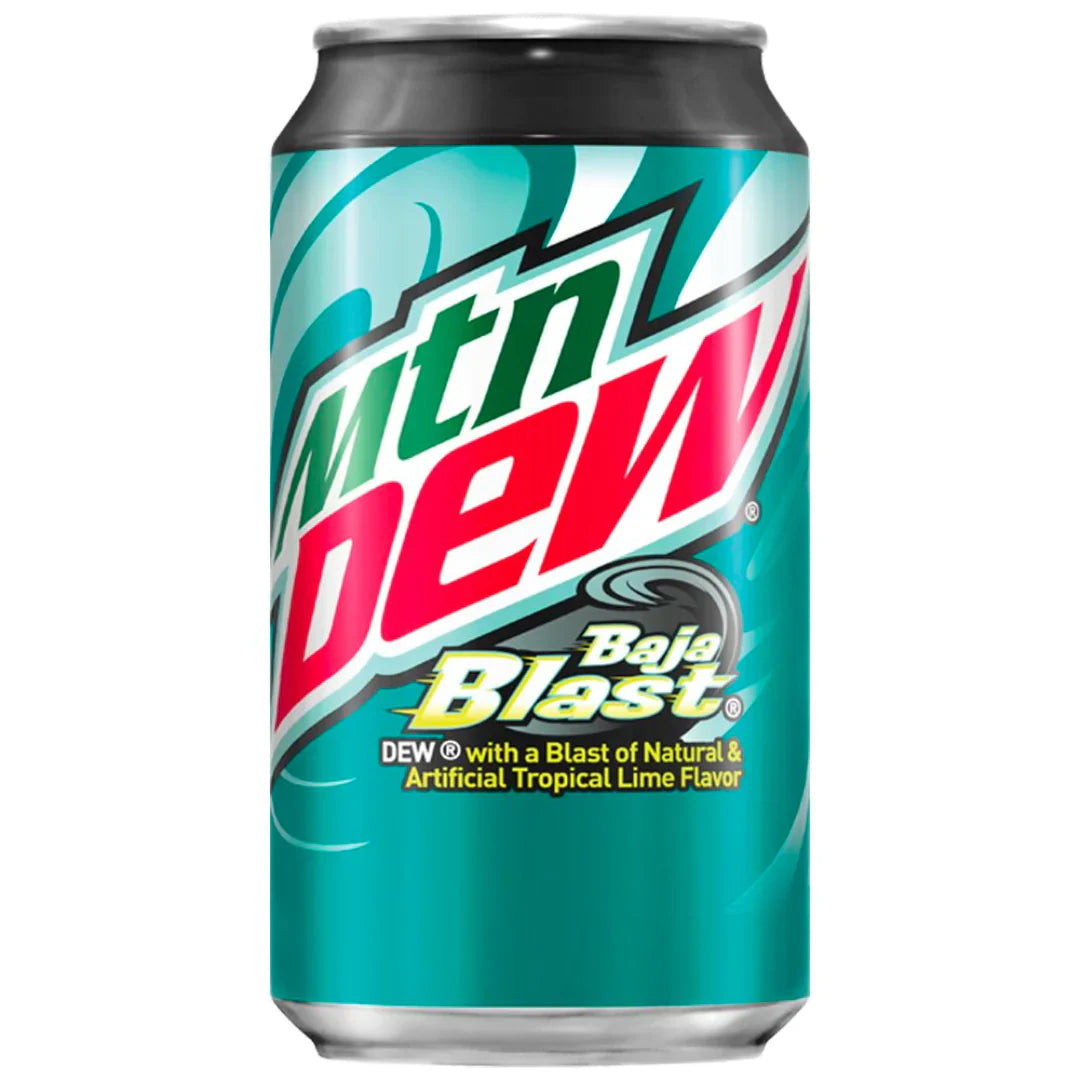 Mountain Dew Baja Blast Can 355ml