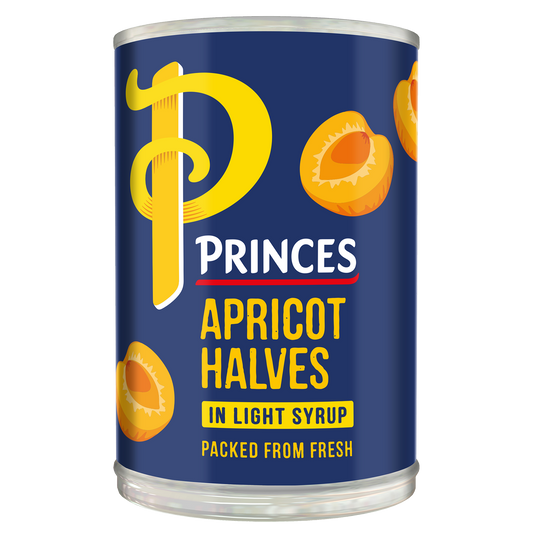 Princess Apricot Halves In Light Syrup For 410g