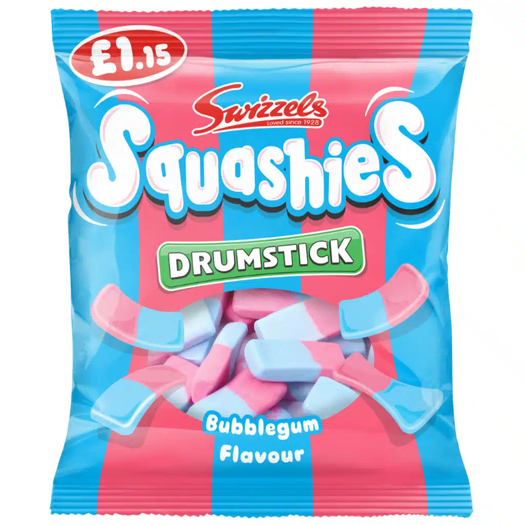 Squishes Drumstick Bubblegum Flavour 120g