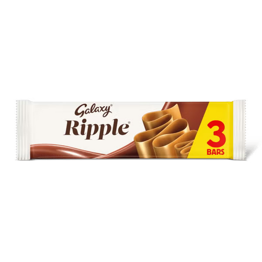 Galaxy Ripple 3-Pack Multipack 90g