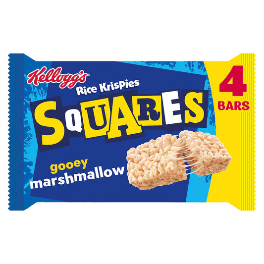 Kellogg’s Squares Rice Krispies Marshmallows 4-Pack Multipack 144g