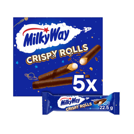 Milky Way Crispy Rolls 5-Pack Multipack 112.5g