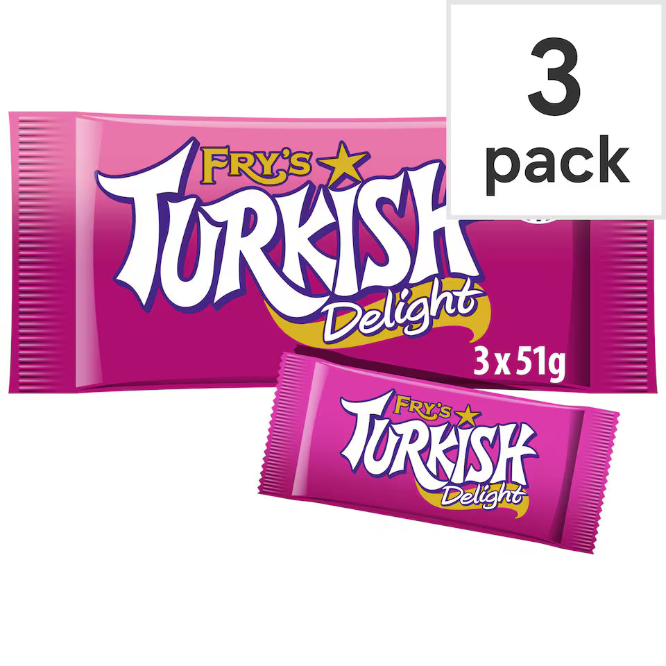 Fry’s Turkish Delight 3-Pack Multipack 153g