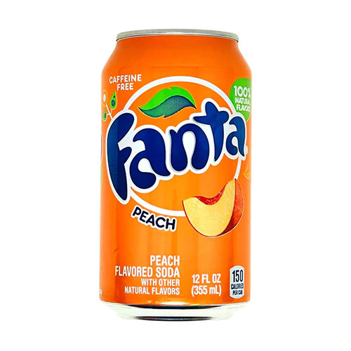 Fanta Peach Can 355ml