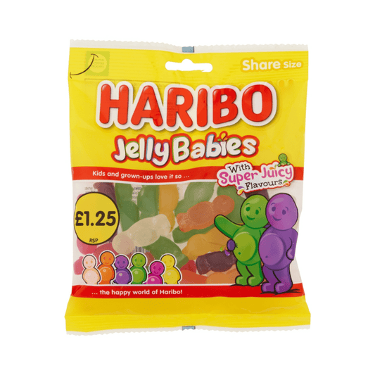 Haribo Jelly Babies Bag 125g PMP £1.25