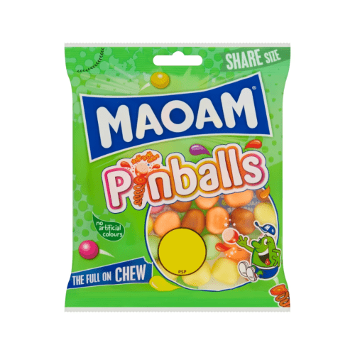 Haribo Maoam Pinballs Bag 125g PMP £1.25